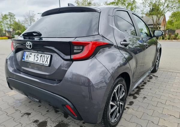 Toyota Yaris cena 69900 przebieg: 56360, rok produkcji 2022 z Warszawa małe 79